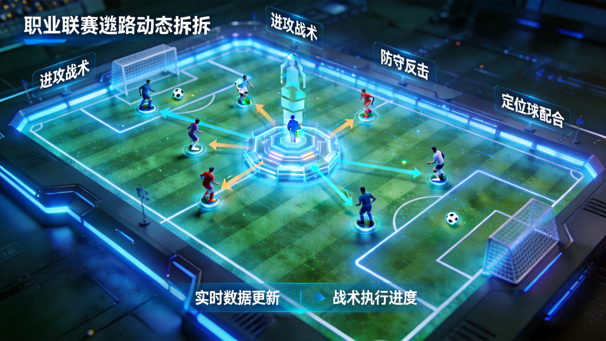 职业联赛战术动态拆解沙盘实时演示画面